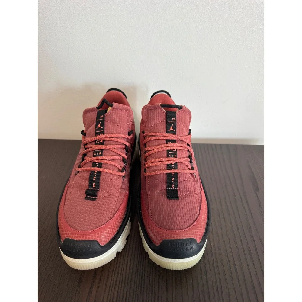 Jordan Air Mae Womens 7.5 Nike Canyon Rust Black Chunky Platform Sneakers Shoes - Picture 4 of 6